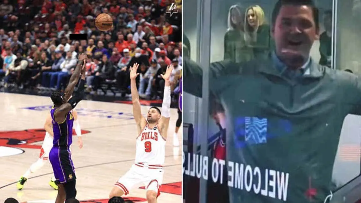 VIDEO. Escándalo en el estadio de los Bulls de Chicago
