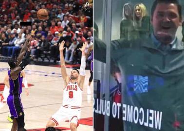 VIDEO. Escándalo en el estadio de los Bulls de Chicago