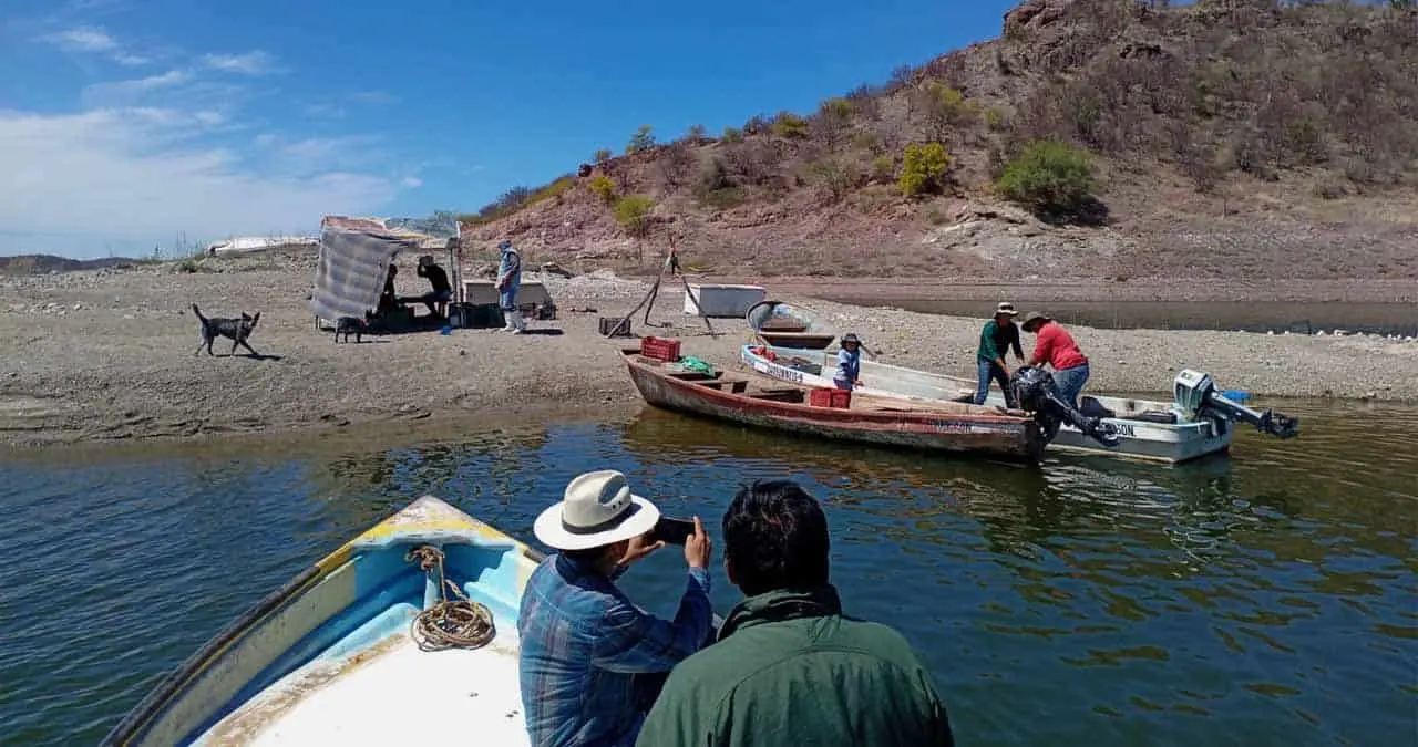 Pescadores de la presa Oviáchic dejan la actividad