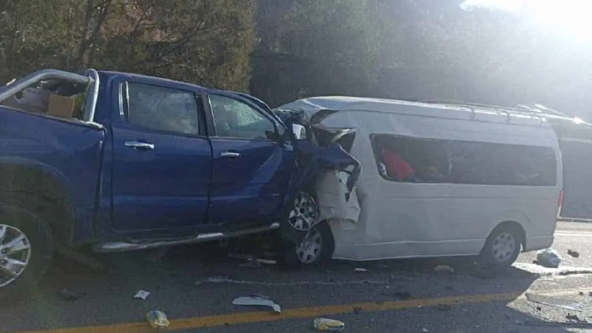 Mueren 4 hermanitos en accidente cuando iban a un torneo de basquetbol