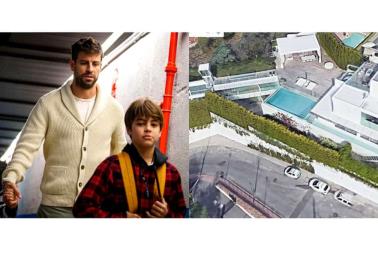 Cede Piqué custodia por mansión de Barcelona Cede Piqué custodia por mansión de Barcelona