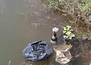 Navojoa: Contaminan Río Mayo