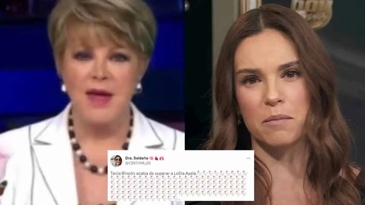 VIDEO. Tania Rincón sufre un ataque de flemas en vivo y los memes se desatan