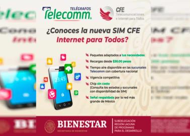 "Internet para todos" beneficiará a zonas remotas de México: CFE "Internet para todos" beneficiará a zonas remotas de México: CFE