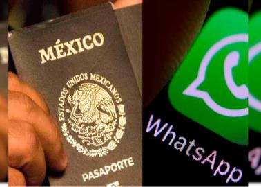 Pasaporte vía WhatsApp; paso a paso para tramitar el documento