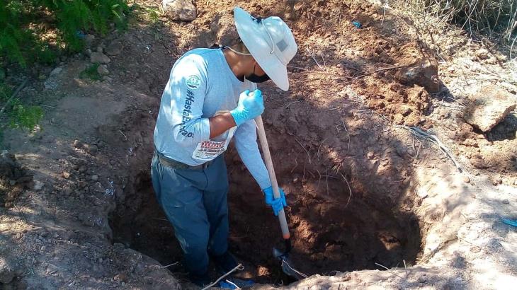 Buscadoras de Huatabampo localizan restos humanos en el municipio de Benito Juárez, Sonora