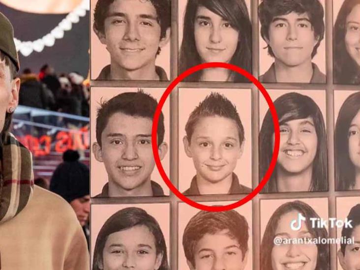 VIDEO | Muestran foto de Peso Pluma en anuario de primaria VIDEO | Muestran foto de Peso Pluma en anuario de primaria