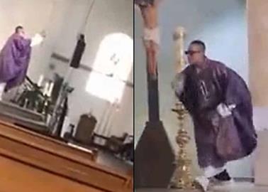 VIDEO. Rapero Alemán graba clip en Santuario Guadalupano de Hermosillo; sacerdote dio permiso