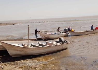 Mal tiempo y bajas mareas persisten en costas del Sur de Sonora; en el Paredón Colorado pescadores refieren bajas capturas