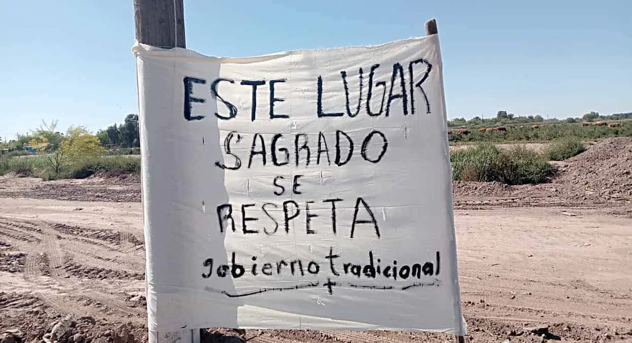 Rechazan yoremes Módulo de Riego