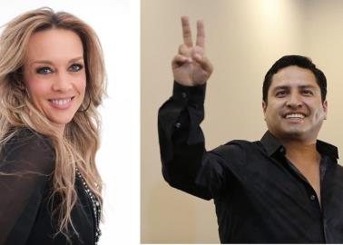 Julión Álvarez conoce en persona a Fey y cantan a dueto