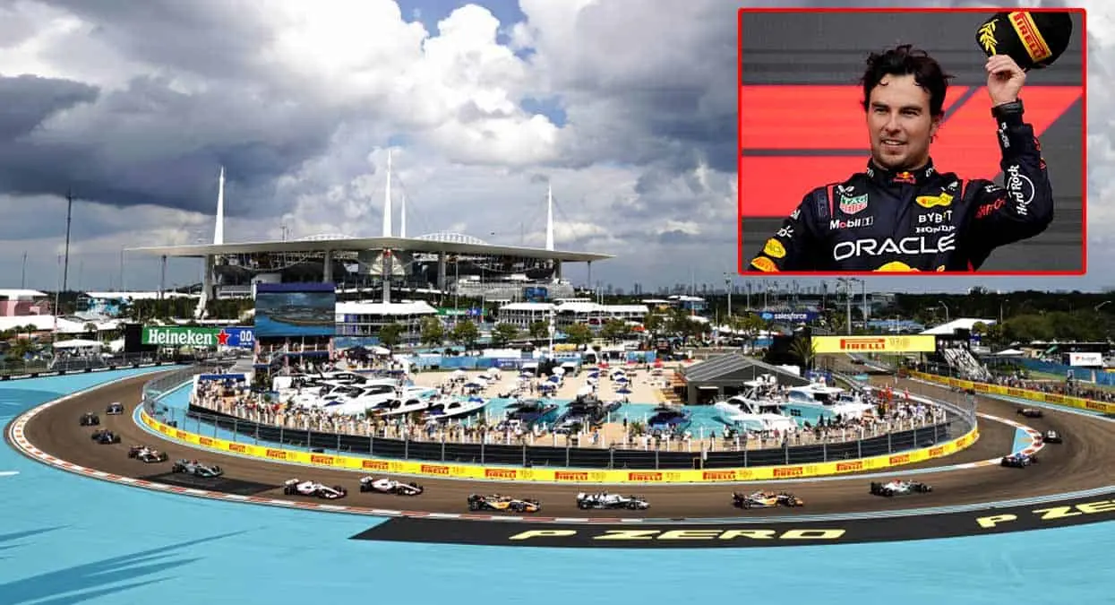 Checo Pérez tiene la mira puesta en el Gran Premio de Miami