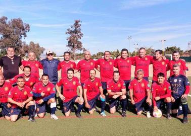 SNTSS D encabeza la tabla de posiciones en el futbol máster