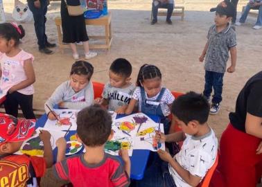 Celebran el Día del Niño en el Ejido Manuel Ávila Camacho en Hermosillo