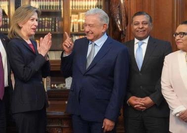 AMLO se reúne con la asesora de seguridad Nacional de Estados Unidos