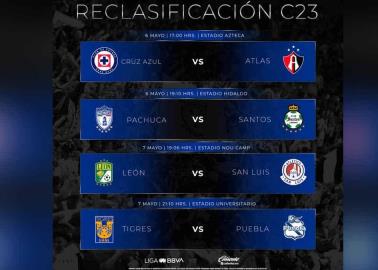 Este es el horario para los juegos de repechaje en el Tornero de Clausura 2023