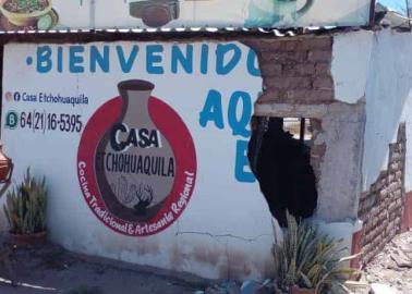 Navojoa. Dañan Casa Etchohuaquila