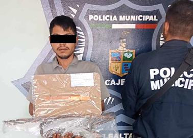 Capturan en Ciudad Obregón a uno con tubería robada