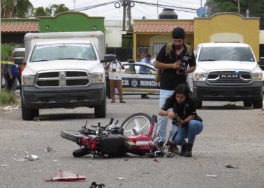 Muere jovencito al chocar con patrulla de la AMIC