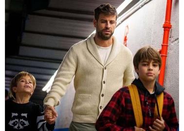 Piqué se llevará a sus hijos a Barcelona