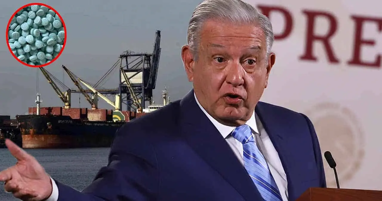 AMLO: Detectan contenedor con fentanilo en Puerto Lázaro Cárdenas