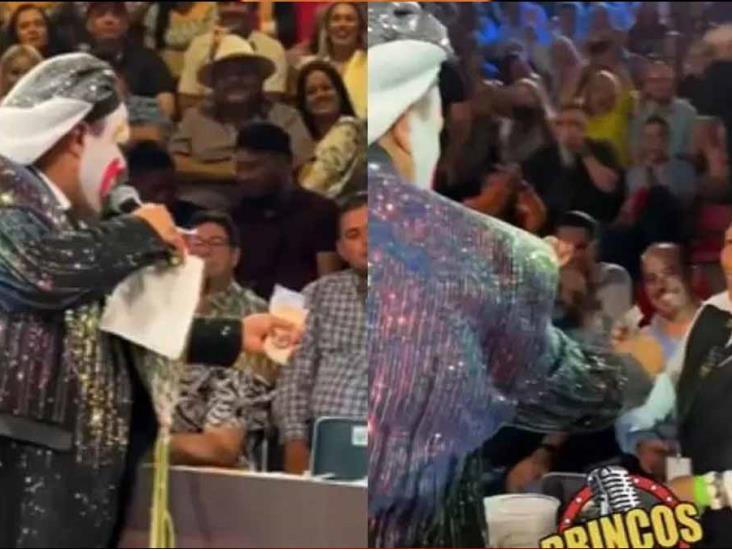 VIDEO | Brincos Dieras recauda fuerte cantidad de dinero para abuelita que vendía cerveza durante su show VIDEO | Brincos Dieras recauda fuerte cantidad de dinero para abuelita que vendía cerveza durante su show
