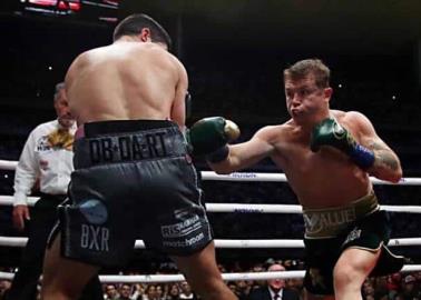 VIDEO | Canelo deslumbra con su espectacular entrada en la pelea con John Ryder