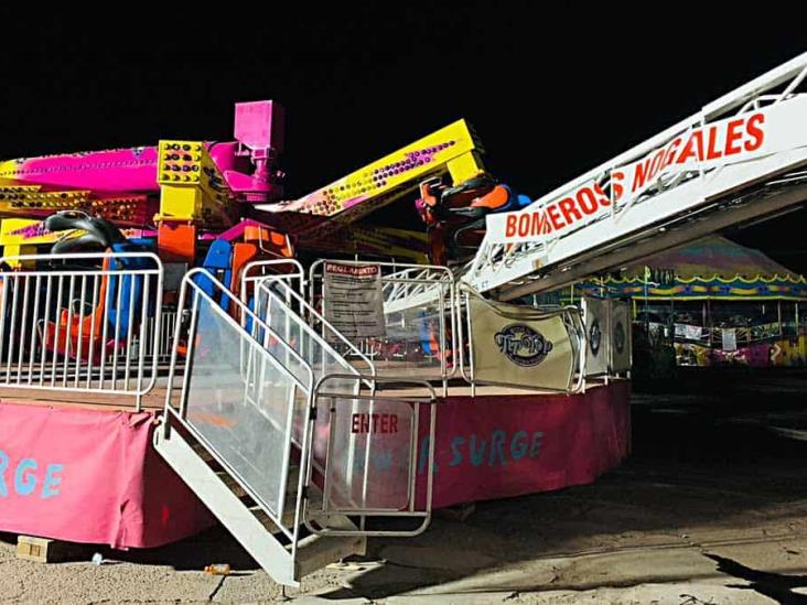 Protección Civil Sonora suspende juegos mecánicos en Feria de las Flores Protección Civil Sonora suspende juegos mecánicos en Feria de las Flores