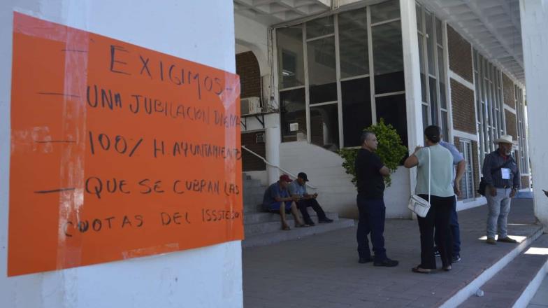 En Navojoa, policías esperan solución al problema de jubilaciones; este lunes se reunirán con el Presidente Municipal