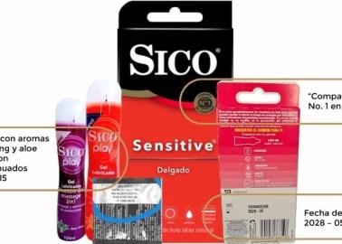 Cofepris alerta sobre condones y lubricantes Sico falsificados