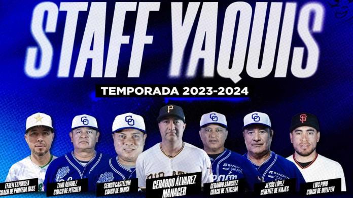 Yaquis de Obregón anuncia nuevo mánager para temporada 2023-2024 Yaquis de Obregón anuncia nuevo mánager para temporada 2023-2024