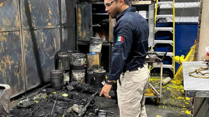 Trabajadores de Planta Ford de Hermosillo logran apagar incendio en 18 minutos Trabajadores de Planta Ford de Hermosillo logran apagar incendio en 18 minutos