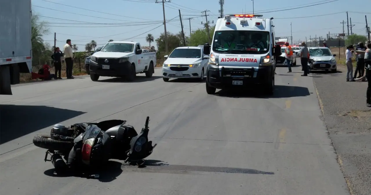 Embisten a motociclistas en la carretera México 15