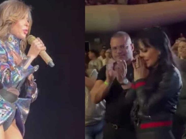 VIDEO | Gloria Trevi hace llorar a Maribel Guardia en pleno concierto VIDEO | Gloria Trevi hace llorar a Maribel Guardia en pleno concierto
