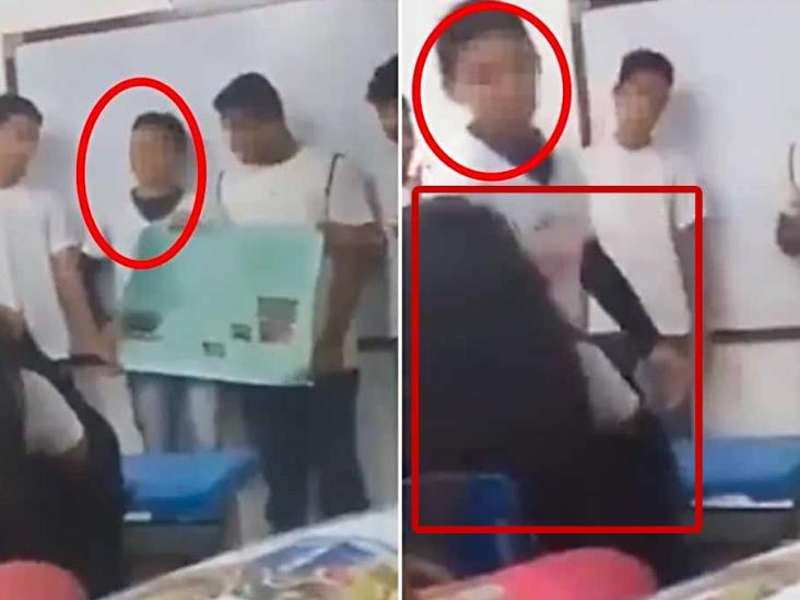 VIDEO | Le clava una pluma en la cara a su compañera de clase VIDEO | Le clava una pluma en la cara a su compañera de clase