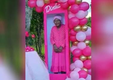 Video | Festeja sus 107 años de vida con temática de Barbie