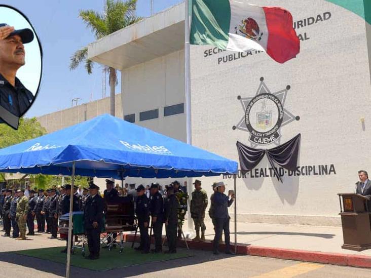 Último adiós a comandante de la Policía de Cajeme asesinado Último adiós a comandante de la Policía de Cajeme asesinado