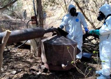 Marina destruye dos laboratorios clandestinos en Durango Marina destruye dos laboratorios clandestinos en Durango