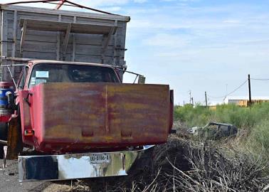 Aparatoso choque en el Valle del Yaqui