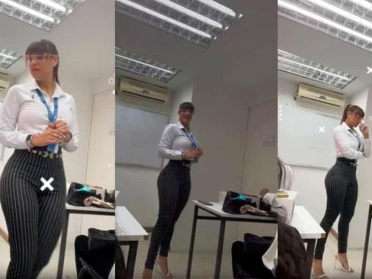 Así da clases esta maestra de matemáticas Así da clases esta maestra de matemáticas