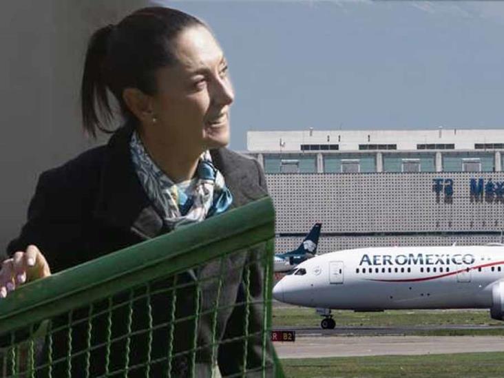 Sheinbaum cancela gira por SLP por suspensión de vuelos del AICM Sheinbaum cancela gira por SLP por suspensión de vuelos del AICM