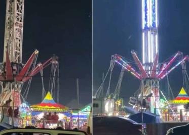 VIDEO | Momentos de pánico tras falla de juego mecánico. ¿Quién causó el accidente? VIDEO | Momentos de pánico tras falla de juego mecánico. ¿Quién causó el accidente?