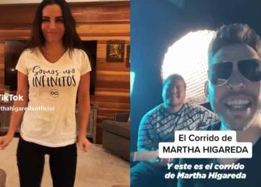VIDEO | Así reaccionó Martha Higareda a su "corrido tumbado" VIDEO | Así reaccionó Martha Higareda a su "corrido tumbado"