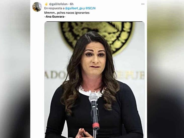 Ana Guevara ahora lucha contra los memes por su pleito con las nadadoras Ana Guevara ahora lucha contra los memes por su pleito con las nadadoras