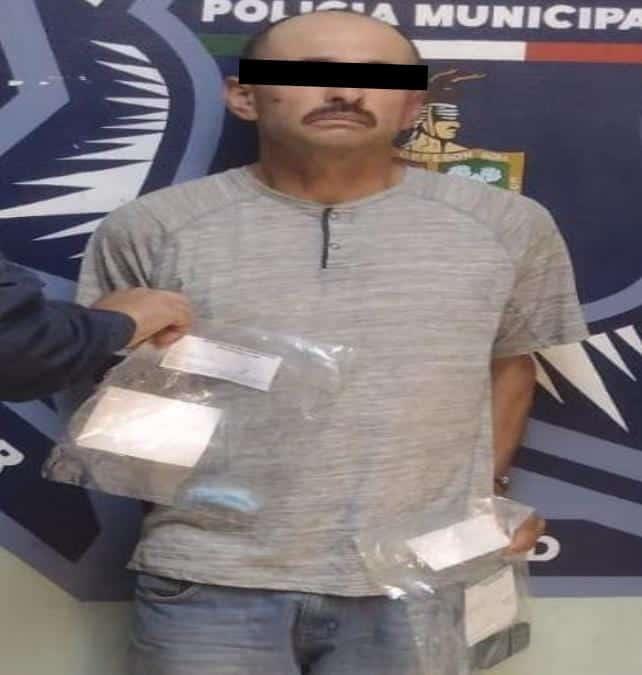 Detienen a hombre con crystal por fuera de Seguridad Pública en Cajeme Detienen a hombre con crystal por fuera de Seguridad Pública en Cajeme