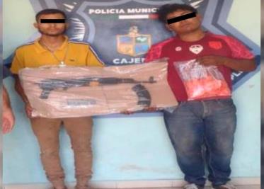 Capturan a motociclistas armados y con droga en Cajeme Capturan a motociclistas armados y con droga en Cajeme