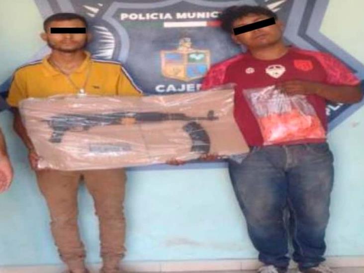 Capturan a motociclistas armados y con droga en Cajeme Capturan a motociclistas armados y con droga en Cajeme