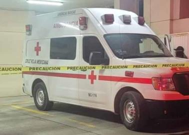 Disparan contra ambulancia de Cruz Roja