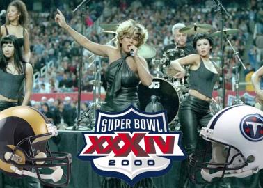 Tina Turner y su actuación en el Super Bowl XXXIV