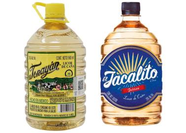 Profeco calificó a dos famosos licores de caña